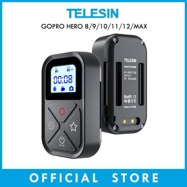 TELESIN Smart Bluetooth Remote Controller with LED Display for GoPro Hero 13, 12, 11, 10, 9, 8, Max Camera GP-RMT-T10