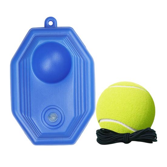 Tennis Trainer with String Ball Portable Tennis Solo Training Rebounder with Weighted Base Kids Adults Beginner Backyard Self Tennis Practice Tools