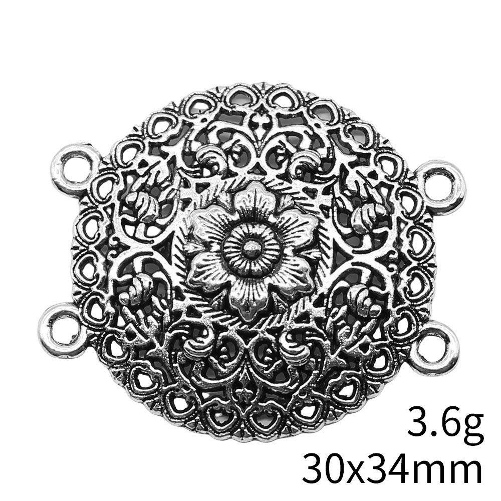 Thanksgiving Day Jewelry Findings And Components Four-Hole Necklace Connector Accessories Parts Cheap Cute Stuff Decorations And Accessories