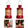 Illuminated Snow Globe Christmas Lantern for Home Decoration