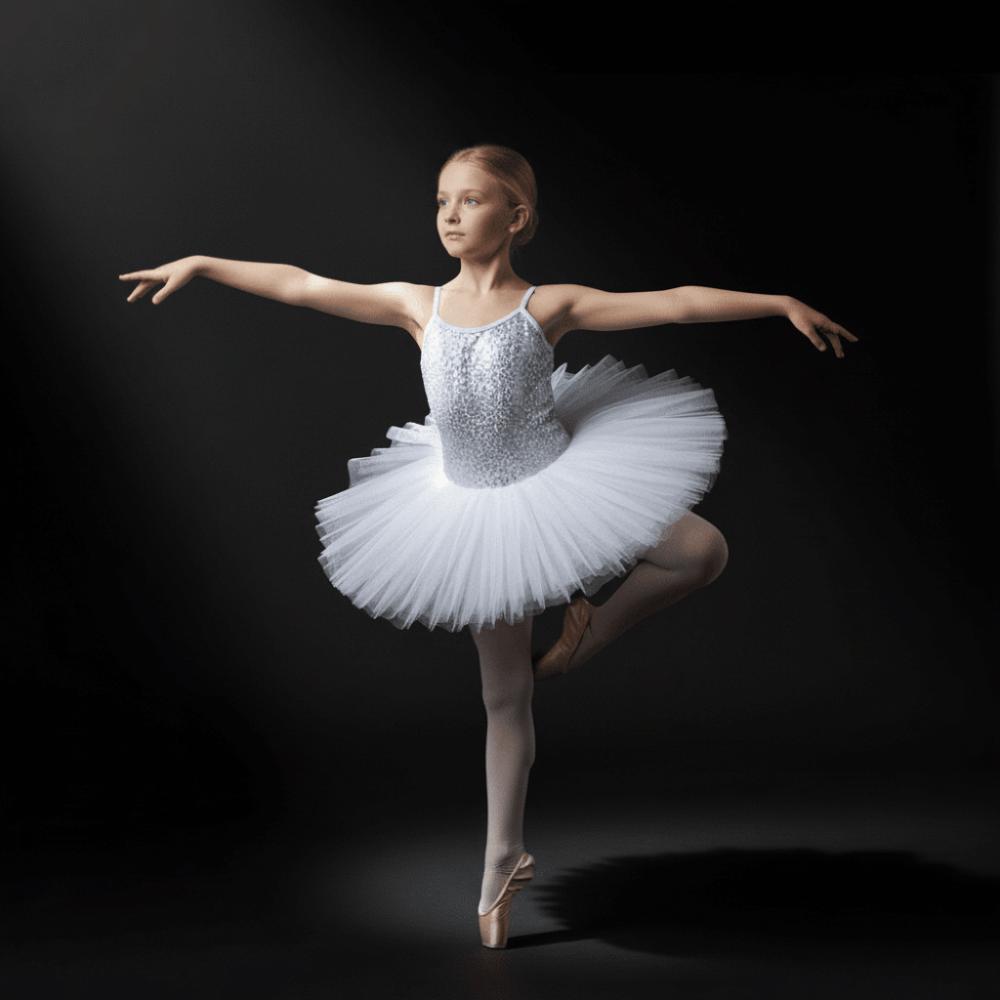 Sequin Ballerina Fairy Dress Fluffy Christmas Performance Clothes Ballet Tutu Dress Examination