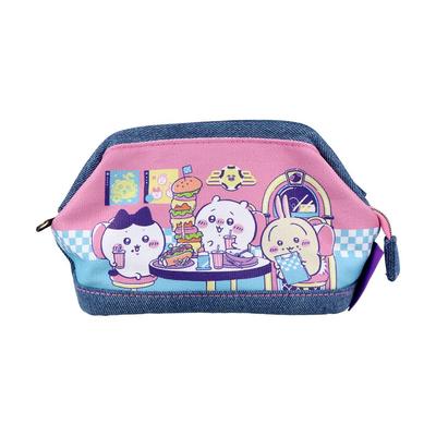 Papelaria Produtos Chiikawa Estojo de Lápis Bolsa de Arame Denim Lanche S1430262 Sun-Star