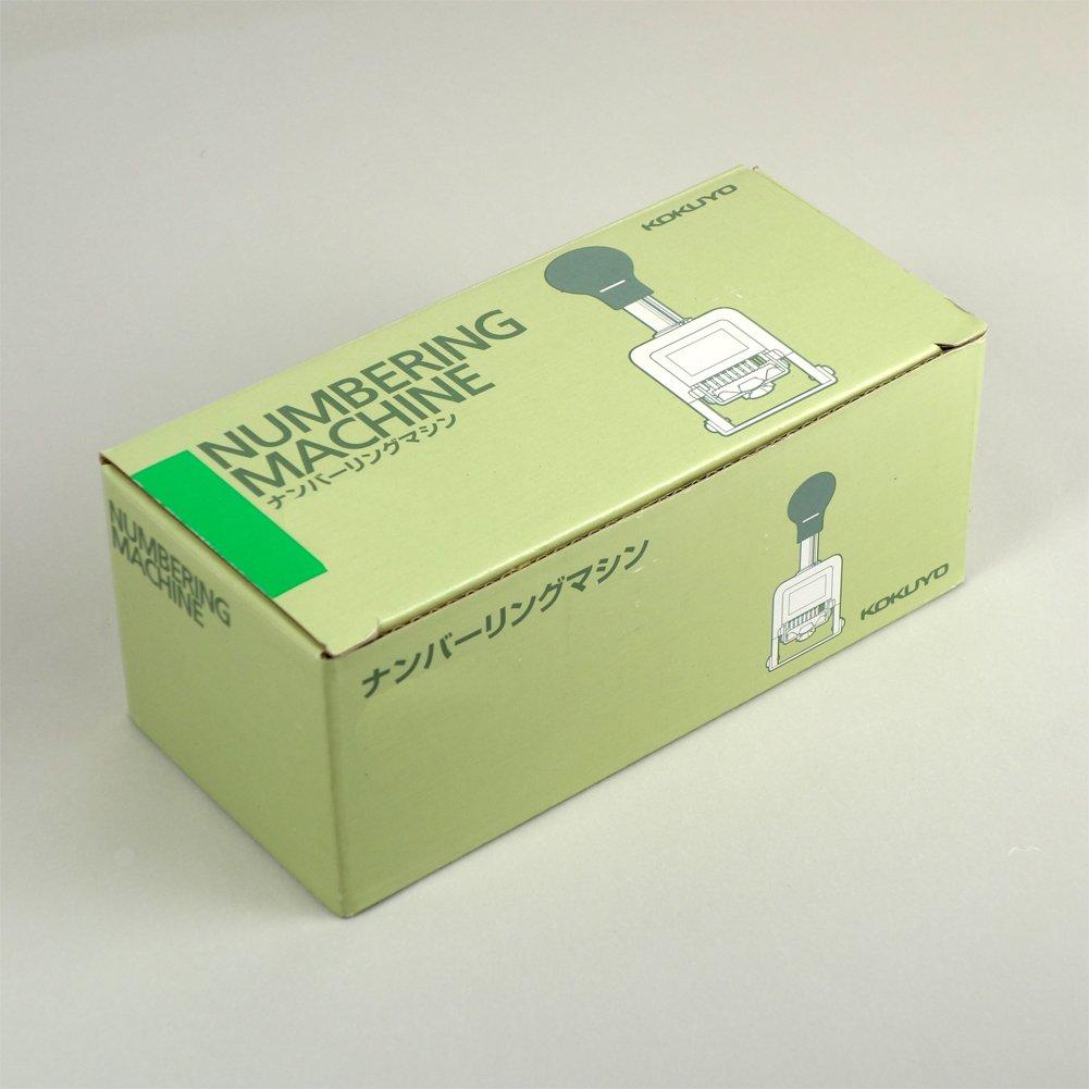 KOKUYO Stamp Numbering 6 Machine, Digits, IS-M72