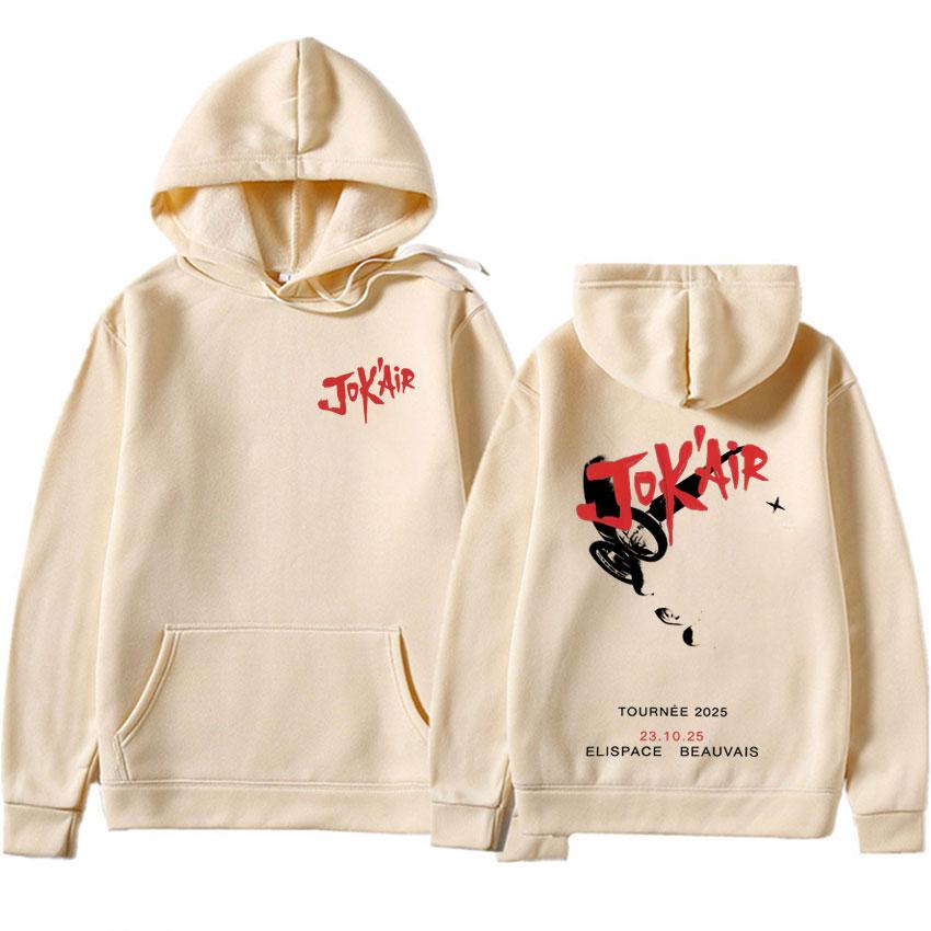 Women Graphics Print Hoodie World Tour Jokair Rapper Y2k Pullovers Music Album Spring Autumn Sweatshirts