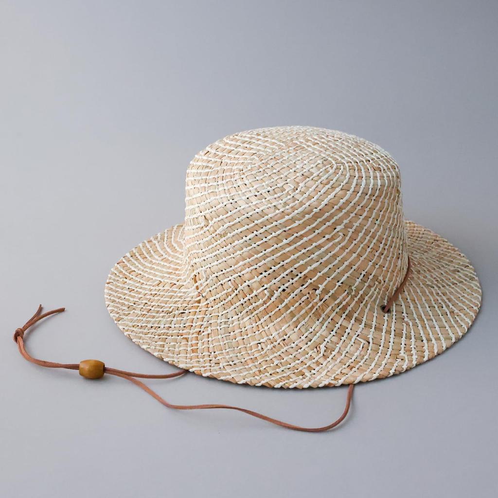 [Reck Hatter] Gama Blade Cancan Hat, Straw Hat, Hat, Straw Hat, Spring, Summer, Autumn, Men's GAMA BOATER HAT RH-215, Beige, M