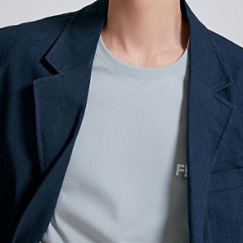 Spao Linen Blazer  Spjkc24m05 T 