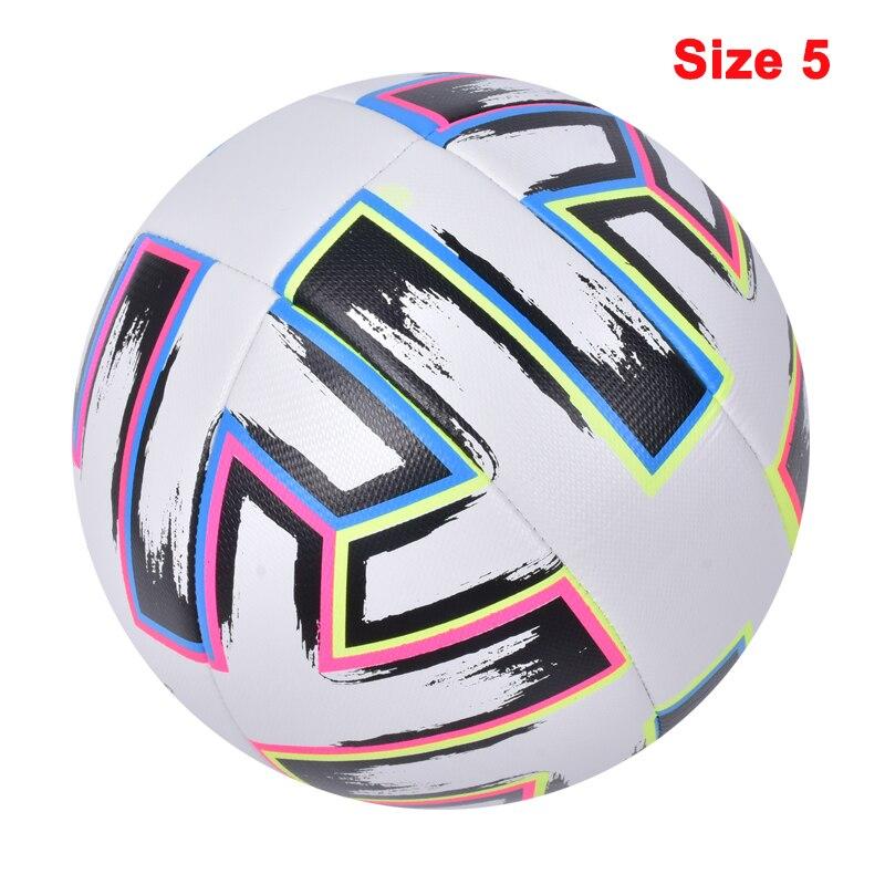 Newest Soccer Ball Standard Size 5 Machine-Stitched Football Ball PU Outdoor Sports League Match Training Balls Futbol Voetbal