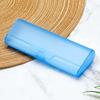 Transparent Plastic Sunglasses Case for Glasses Hard Sun Galsses Case Protector Box Students Reading Glasses Case Box Portable