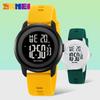 Casual Style Simple Student Electronic Watch Versatile Youth Silicone Waterproof Sports Alarm Clock Electronic Watch