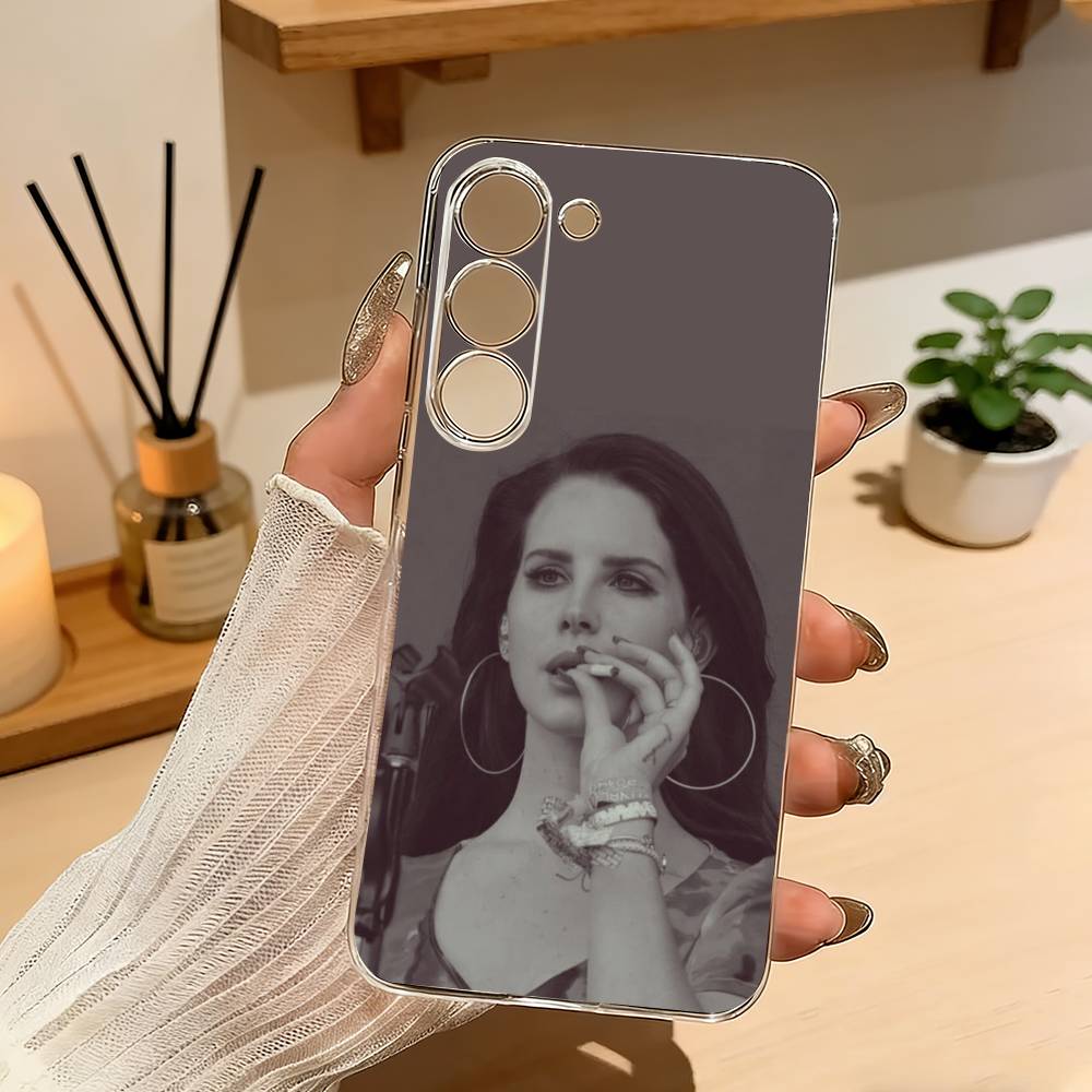 L-Lana D-Del R-Rey Singer Phone Case For Samsung A10 A12 A31 A40 A70 Transparent Cover