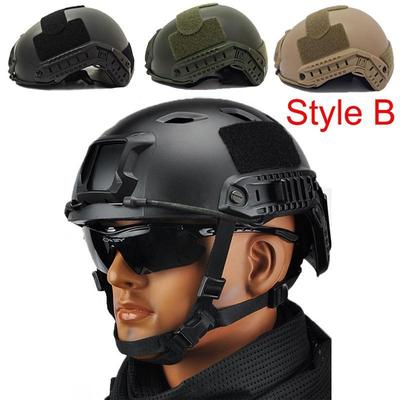 Helm Live CS Kampfausrüstung AirSoft Paintball Schießspiel Schutzausrüstung Helm für Erwachsene