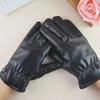 PU Luxus Damen Herren Touch Control Neueste Mode Leder Winter Super Warm Handschuhe