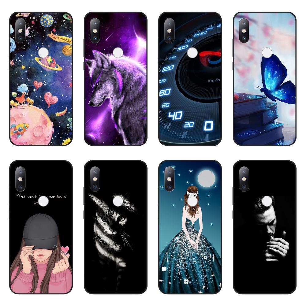 Case For Xiaomi Mi Mix2s Case For Xiaomi Mi Mix 2s Case Soft Silicone Printed Cover For Xiaomi Mix 2s Phone Case Cover Bumper