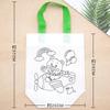 Non-Woven Graffiti Bag Diy Garbage Sorting Bag Children'S Hand-Painted Production Coloring Painting Handbag Material