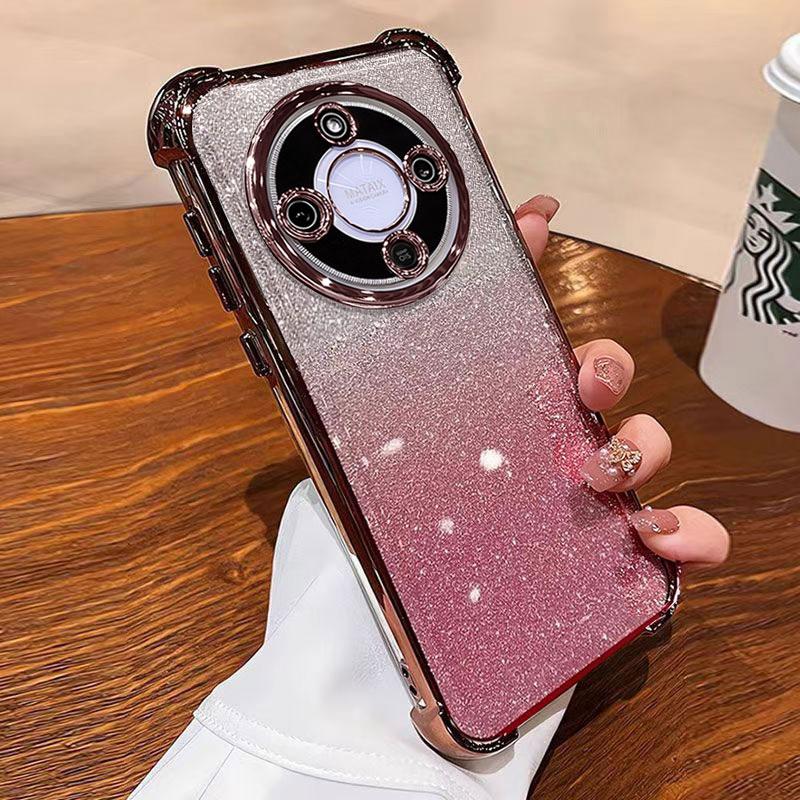 HonorX9D 5G Hülle Luxus Glänzende Abdeckung Für Honor X70 X9D X7D X7C X9C Smart Silikon Stoßfest Handyhüllen X 9D Bumper Frauen Mädchen