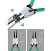 7inch Circlip Pliers Needle Nose Pliers Retaining Rings Pliers For Inner Outer Retaining Rings Industrial Maintenance