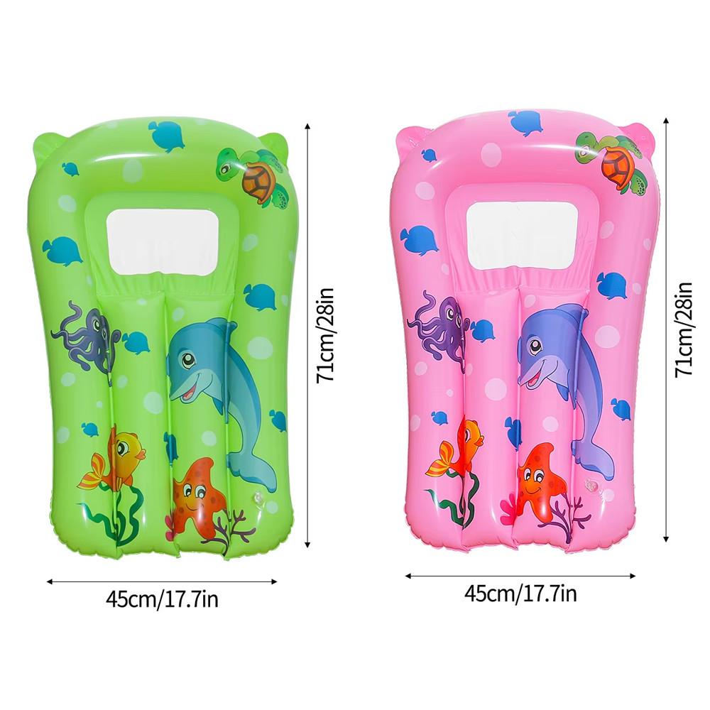 Inflatable Surfboard for Kids Thick PVC Beach Toy Summer Water Play