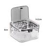 Hair Accessories Organizer Clear Hair Tie Organizer Large Capacity Desktop Storage Box Countertop Holder Box for Headband Bows