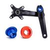 Bicycles Crank Cover Crank Bolts Aluminum Alloy Crank Caps Plate Crank Cover Bicycles Crankset Screw Caps Crankset Cover
