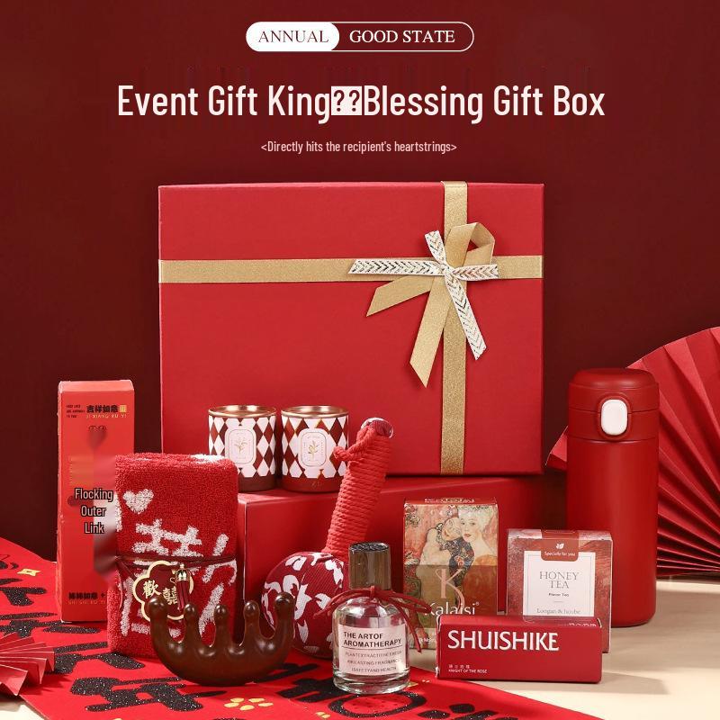 2026 Year of the Horse Employee Gifts: Customizable Creative Company Gift Set with Logo for New Year Souvenirs
