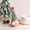 Resin Crafts Mini Christmas Tree Hat Figurines Cute Merry Christmas Decorations Home Xmas Decor