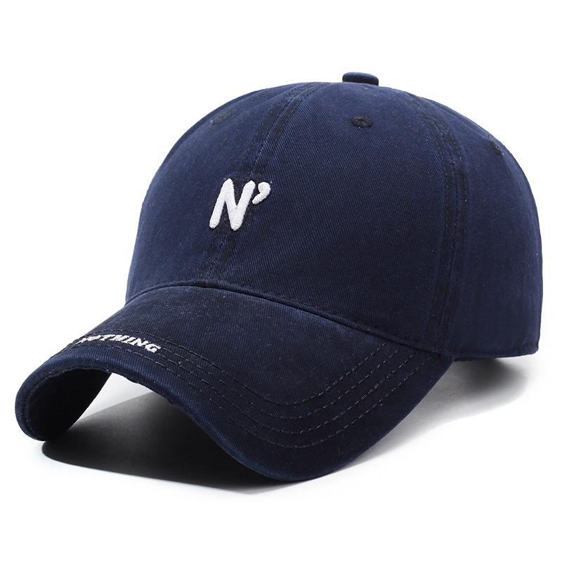 Embroidered Cap Men Women Retro Baseball Cap Spring Autumn Sun Hat