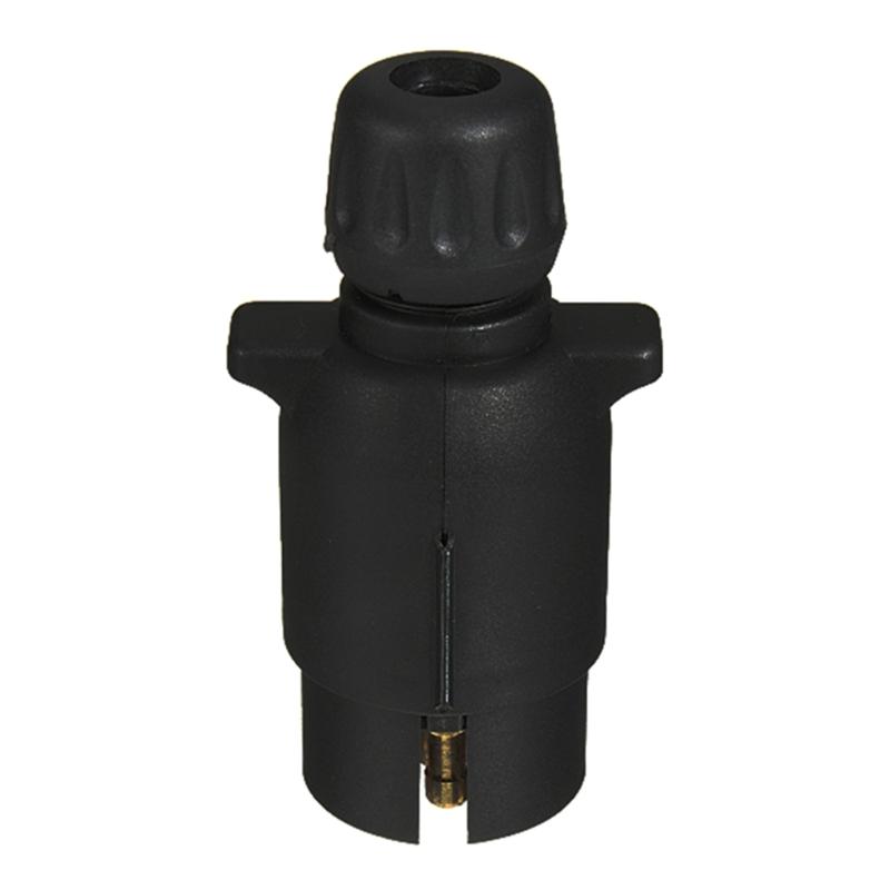

Standard European Car 7 Pin Plug Adapter Trailer Connector 12V Towbar Towing Waterproof Socket Adapter 1