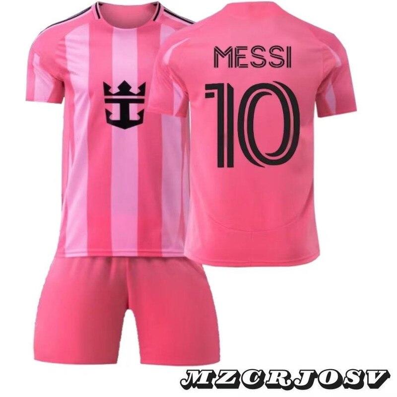 Miami Messi No.10 Kids Sport Equipment 2025/2026 Season 3 Wristbands Keychain Polyester 46795 Pink