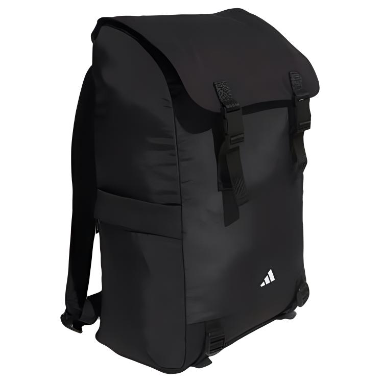 adidas Recycled Polyester Backpack Medium Unisex Black JX7413