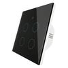 WiFi Smart Touch Wall Switch with Multi-Control Association 2/3 Way , Relay Status Optional,Backlight On/Off