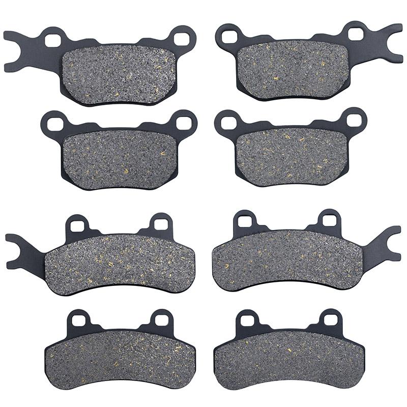 Motorcycle Front and Rear Brake Pads for CAN-AM (Side X Side) Defender XT Cab DPS 799cc 976cc 2016 FA682 FA683 FA684 FA685