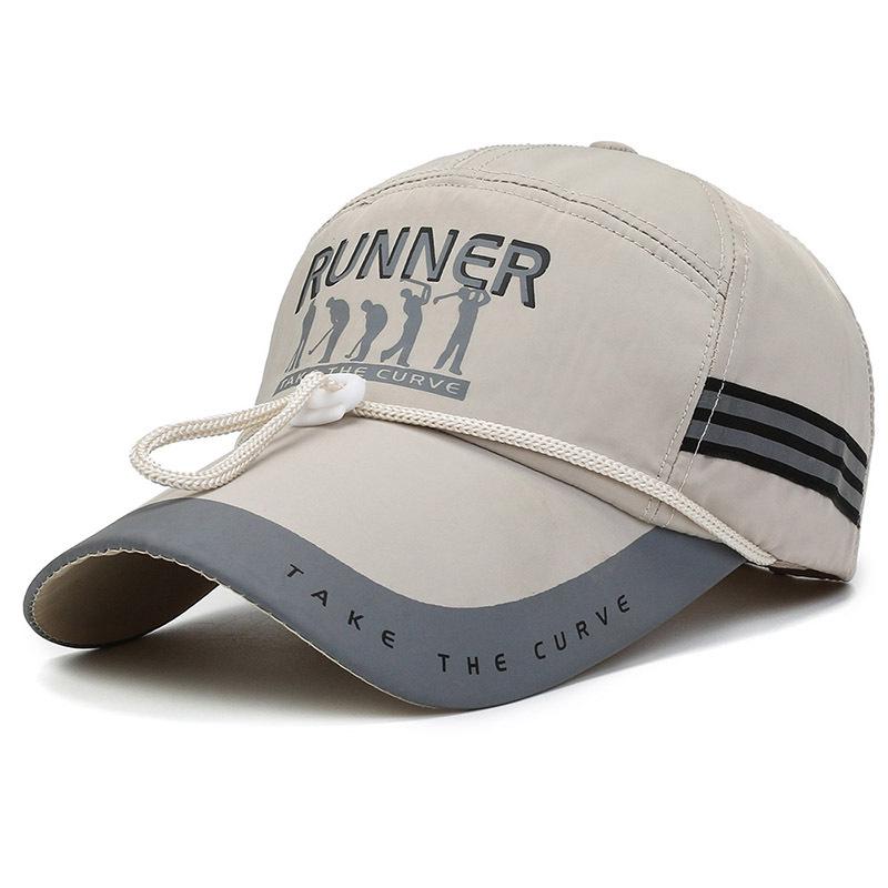 Men's Outdoor Sun Protection Duckbill Cap - Climbing, Fishing, and Sports Hat with Extended Brim