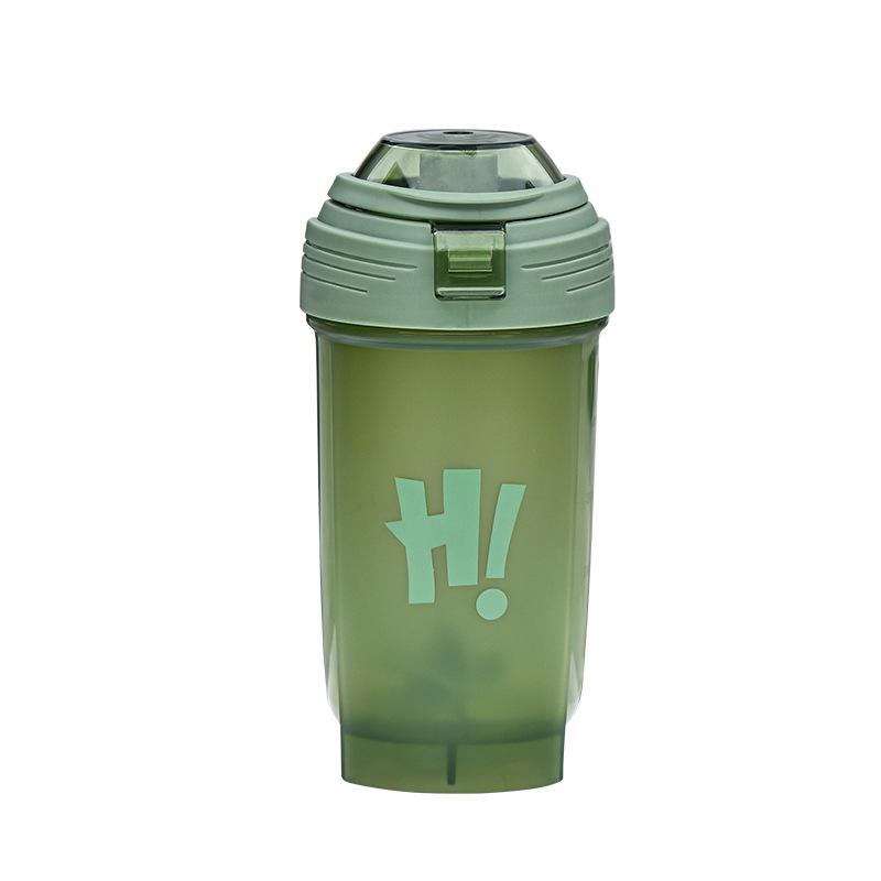High-Capacity Fitness Water Cup: Heat-Resistant, Food-Grade PP Material, Customizable for Sports.