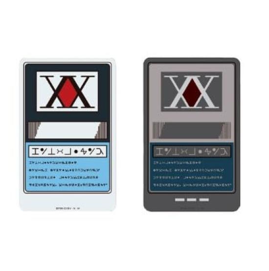 Clear Pass Case Hunter License HUNTER×HUNTER PIICA+ белый