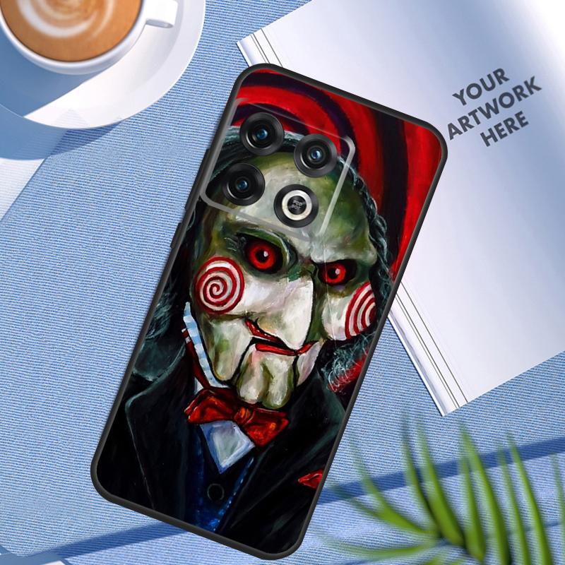 Saw Jigsaw Puppet Case For OnePlus 12R 10T 10R 9R 8T 12 11 9 10 Pro Nord CE 3 Lite 2 2T CE4 N10 N20 N30 Cover