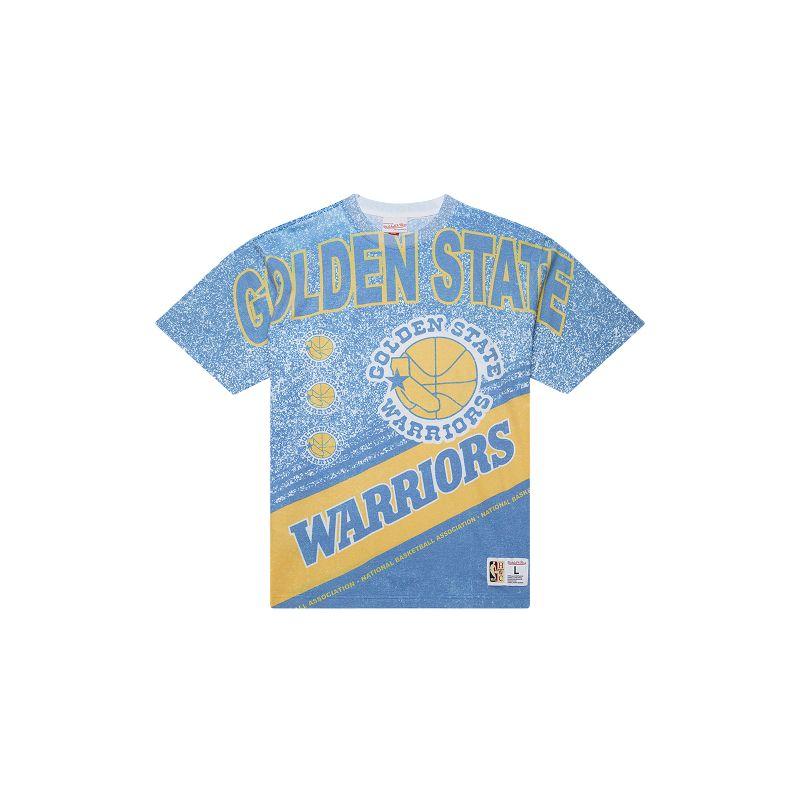 Mitchell & Ness x NBA Golden State Warriors Lifestyle SU25 T Shirt Unisex FC9286-GSWMULT