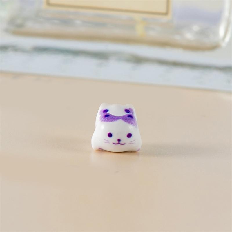 10pcs Handmade Jewelry Supplies Wealth Cats Beads for DIY Bracelets Earrings and Necklaces Beads for Crafting