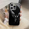 Exquisite Erzengel Mode Handyhüllen carcasa Smartphone Glas Handyhülle für iPhone 17 16 15 14 13 12 11pm Pro Plus fundas
