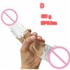 Glass Dildo Penis Both Ends Available With Pattern Extra Thick Sex Toys For Girl Women Lesbian Female Masturbation