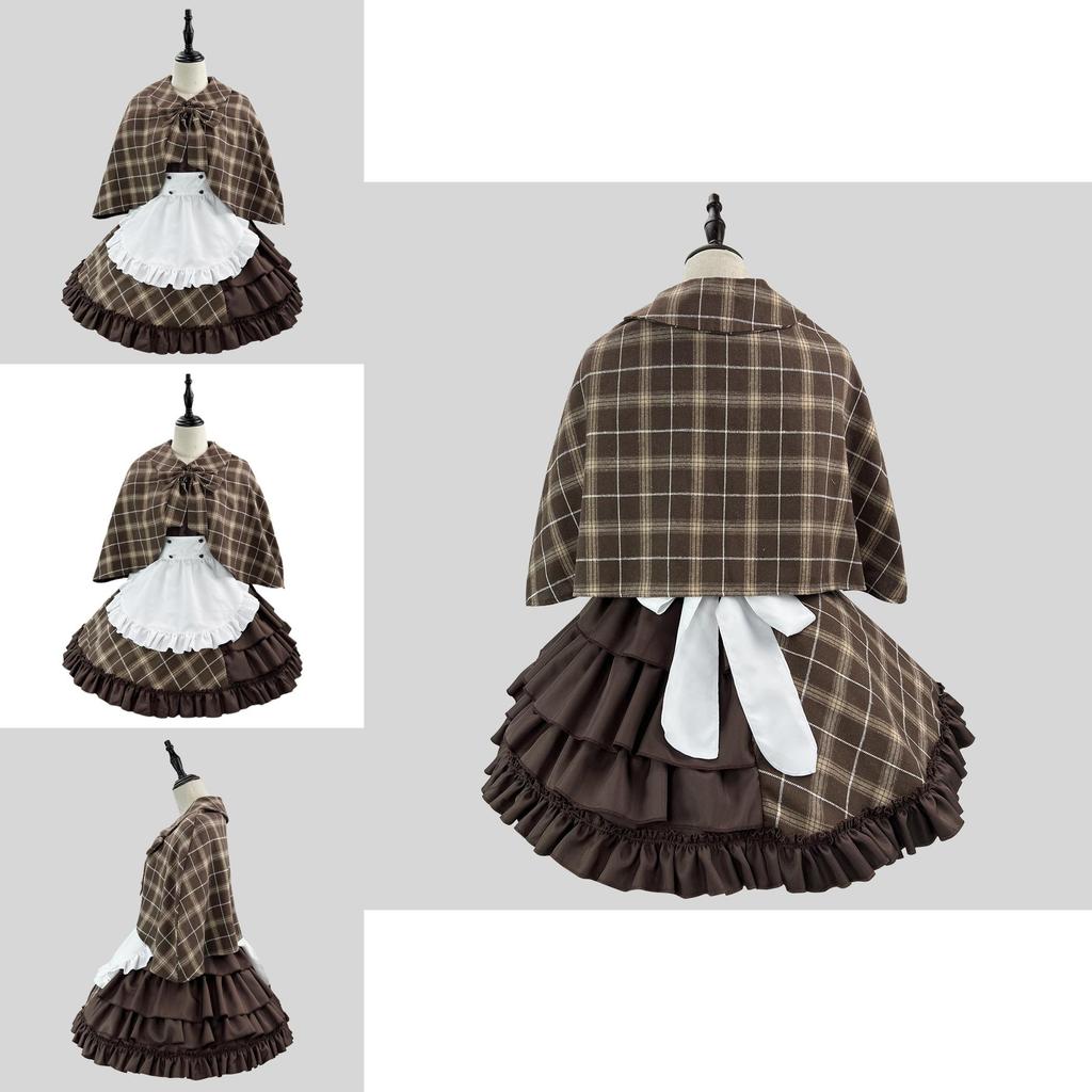 Detective Love Song Maid Dress With Material For Costume Parties And Events