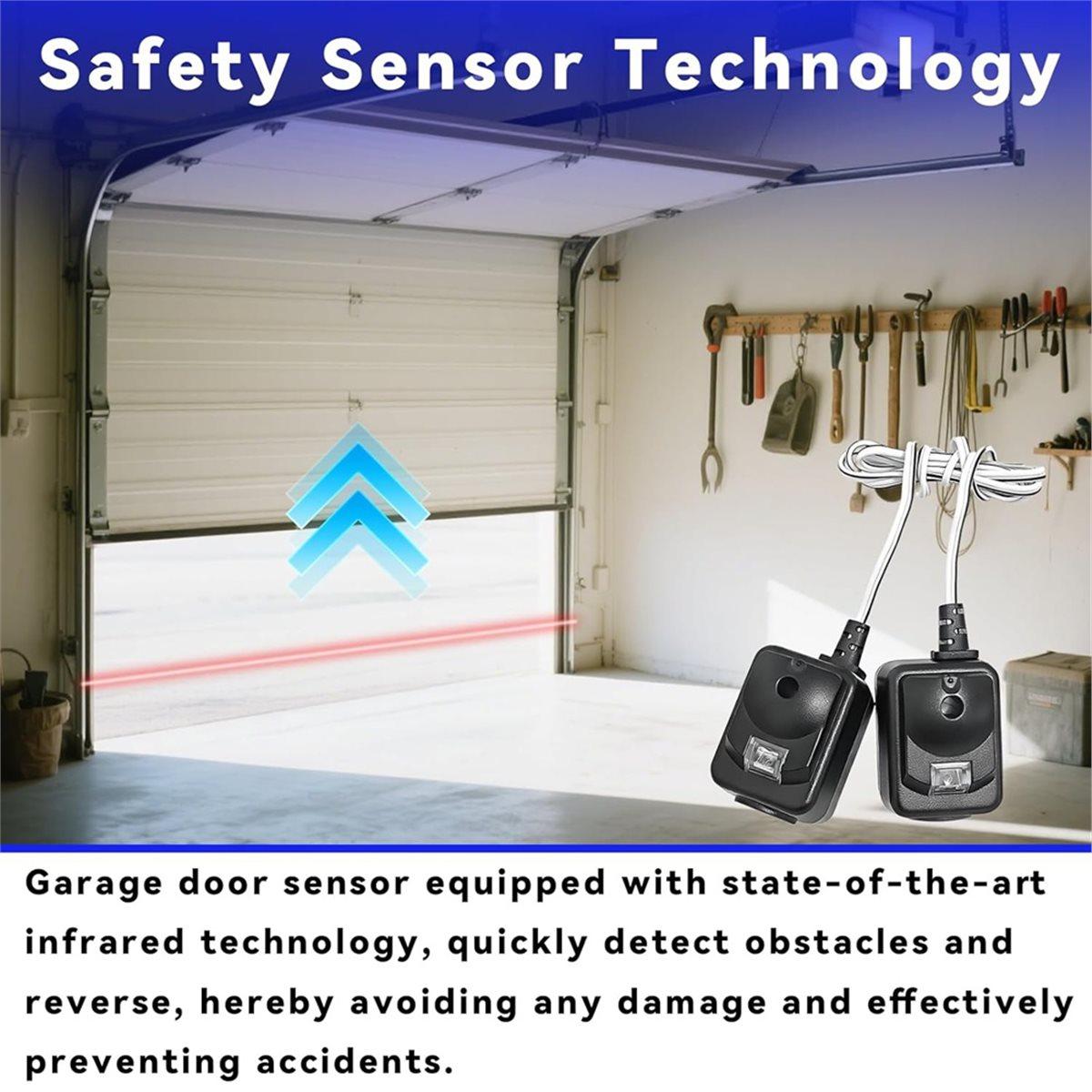 BHBL 820CB Garage Door Sensor,Door Sensor Safety Sensor Kit for Made After 1997 China Mainland