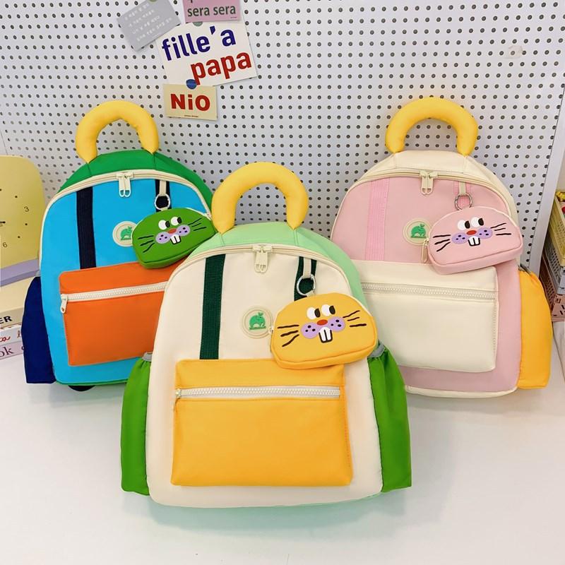 Trend Kindergarten Backpack High Value Lightweight Schoolbag Boys Travel Cute Children Shoulder