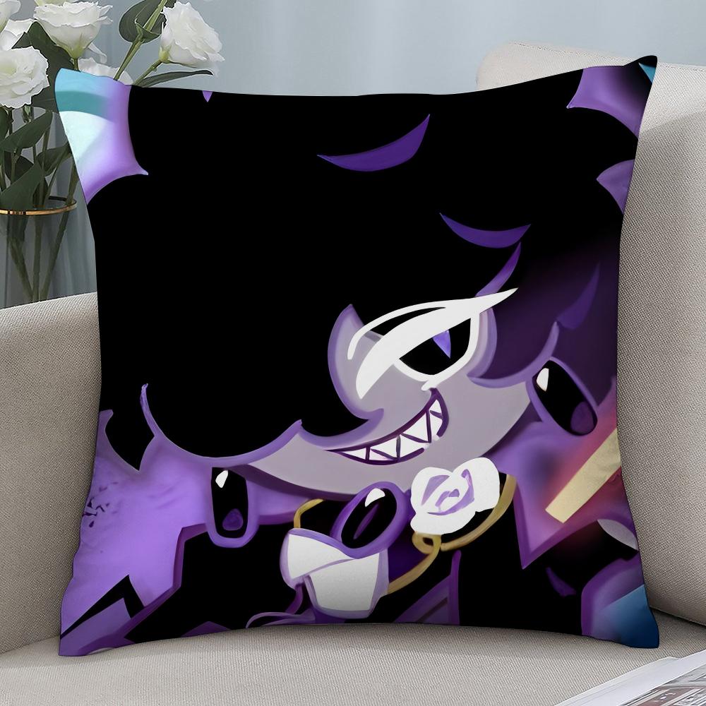 Game C-Cookie Run Kingdom Pillow Case 3D Print Polyester Fiber 40*40 cm Home Sofa Throw Pillow Cover Decoration Festival Gift