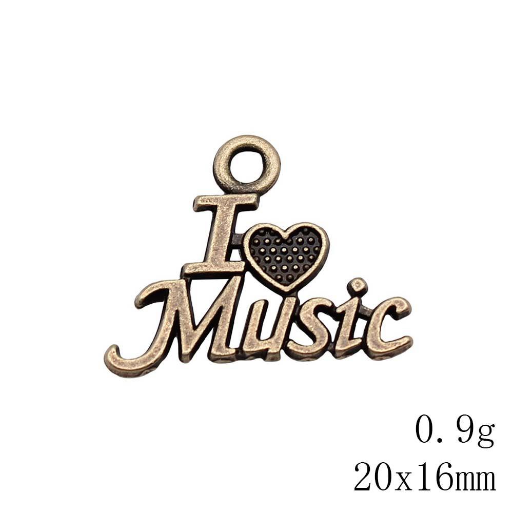 New Year's Day Bracelet With Charms I Love Tags Charms Pendant Cheapest Items Pendant For Mobile