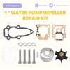 A58X-Water Pump Impeller Repair Kit 3B2873222M For Nissan Tohatsu Outboard Motor 8 9.8 Hp Marine Boat Engine Part 3B2-87322-2