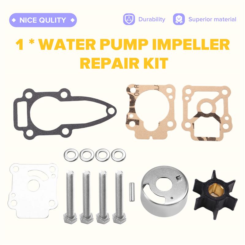 A58X-Water Pump Impeller Repair Kit 3B2873222M For Nissan Tohatsu Outboard Motor 8 9.8 Hp Marine Boat Engine Part 3B2-87322-2