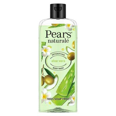 Doğal Detoks Etkili Aloevera Vücut Yıkama Jeli, Zeytinyağı ve Aloe Vera ile, Parabensiz, Sabunsuz, Çevre Dostu, Dermatolojik Olarak Test Edilmiştir, 250 ml
