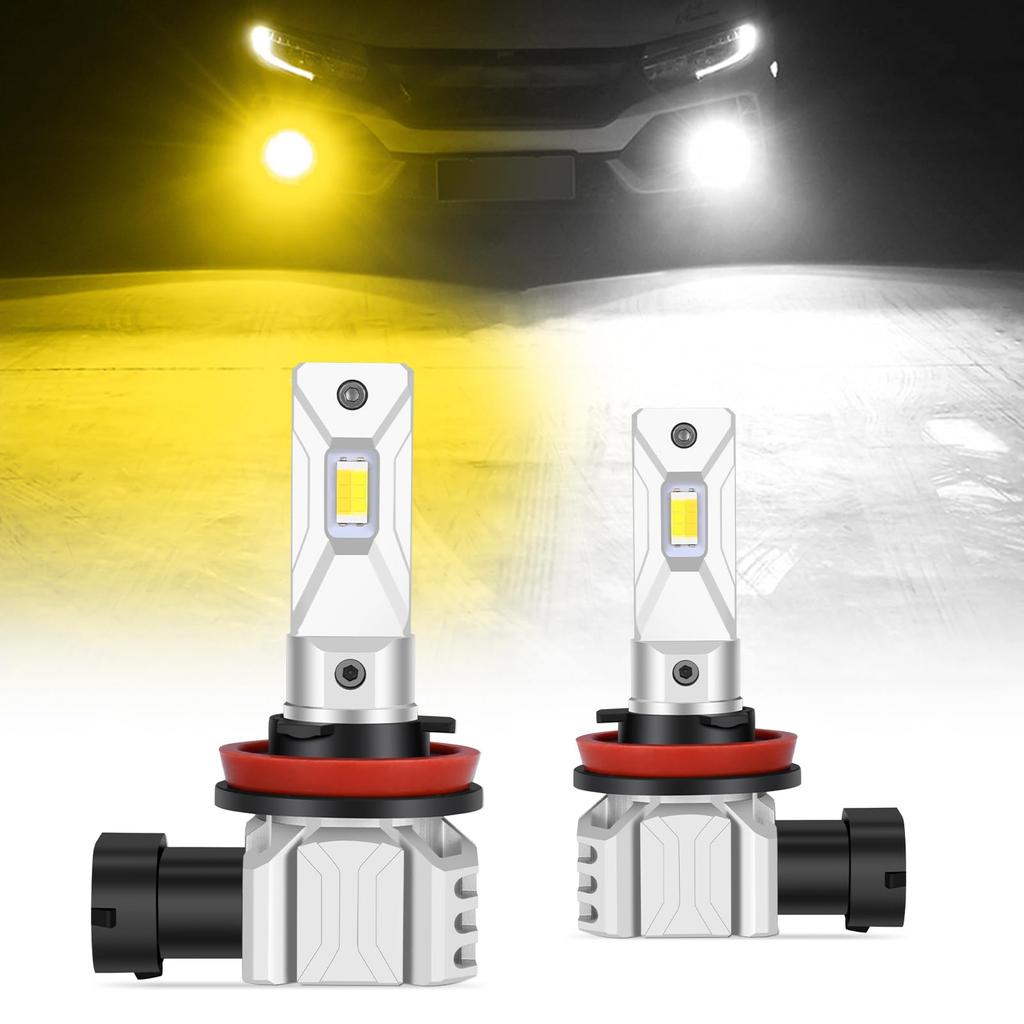 Briteye H8 LED Fog 2 Color Switching Fog Lamp, LED H11, H8, H16 Bulb,