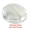 For Toyota Tundra Sequoia Pickup Truck 2007 2010- Chrome Modified Car Accessories Plated Cap Tank Covers Trim Paste Style
