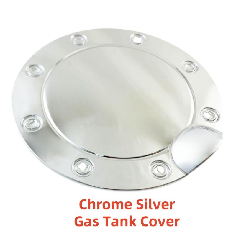 For Toyota Tundra Sequoia Pickup Truck 2007 2010- Chrome Modified Car Accessories Plated Cap Tank Covers Trim Paste Style